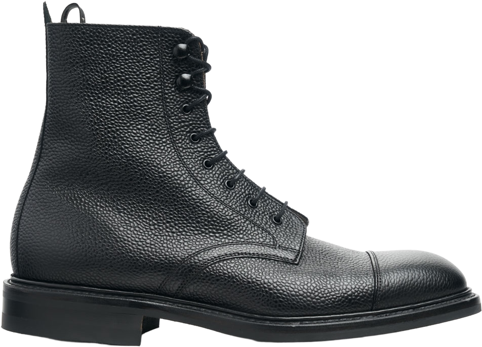 Trouvez les lacets parfaits pour Cheaney Elliott II R Capped Derby Boot in Black Grain Leather chez Senkels