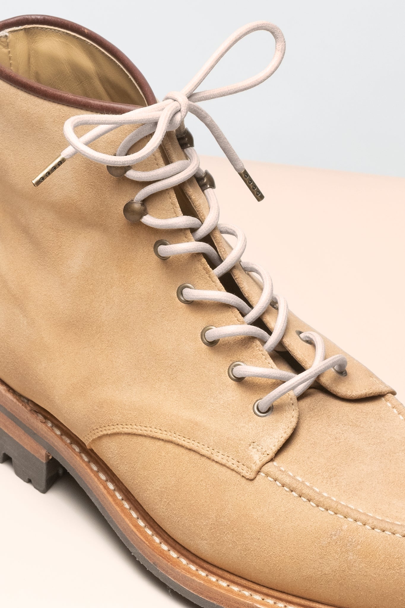 Elfenbein | 4 mm Runde gewachste Schnürsenkel