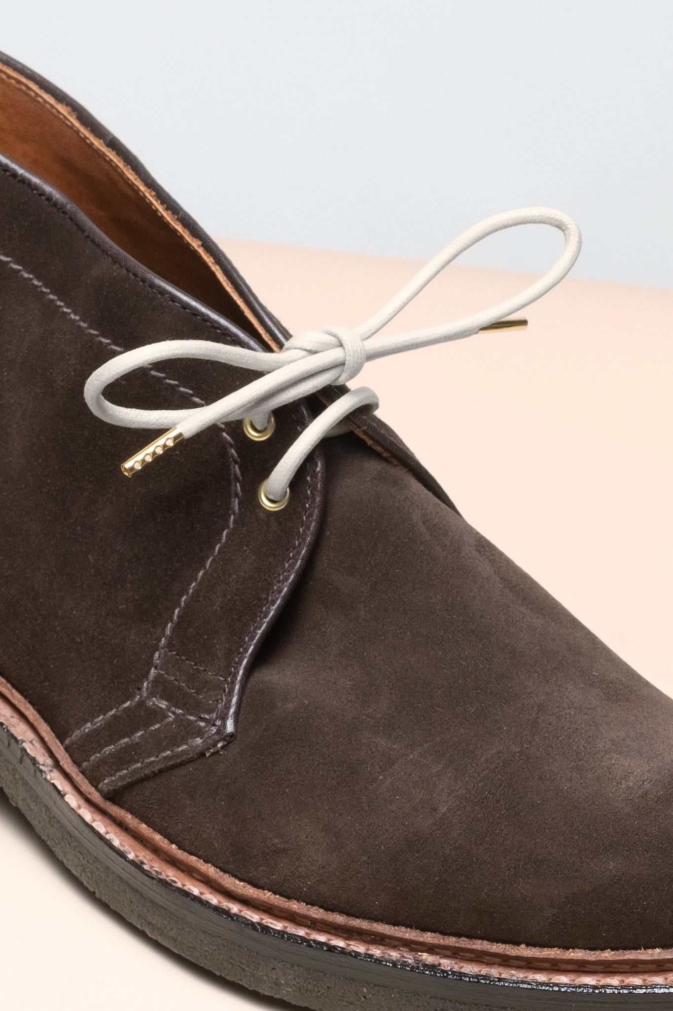 Nickel Grau | 4 mm Runde gewachste Schnürsenkel