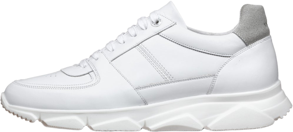 Finde die passenden Schnürsenkel für Vanlier Wit gladleren Luca sneaker bei Senkels