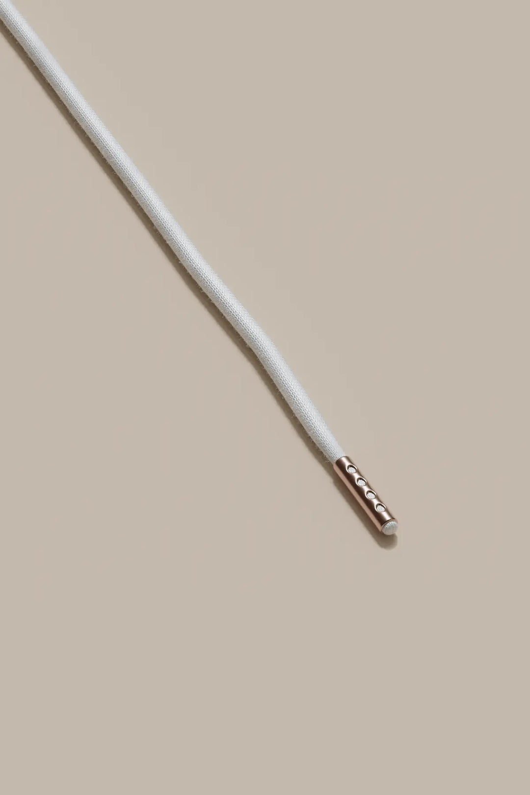 Weiße | 4 mm runde gewachste Schnürsenkel