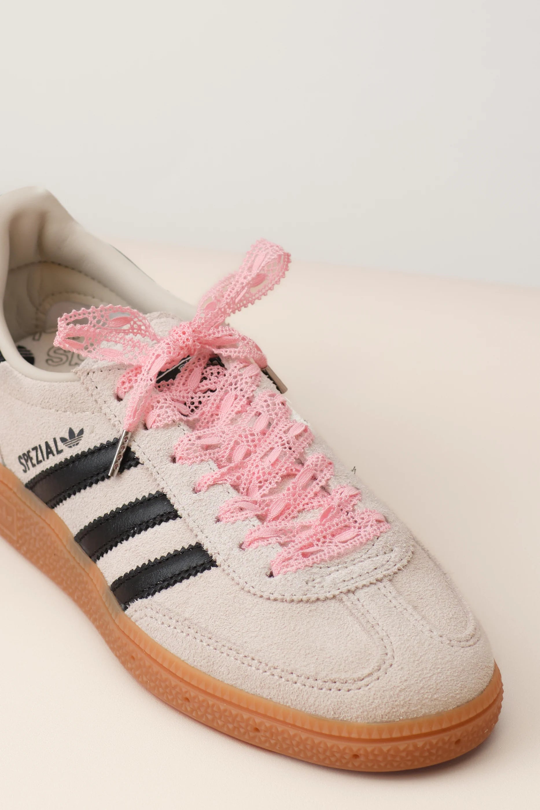 Senkels Pink Crochet Shoelaces